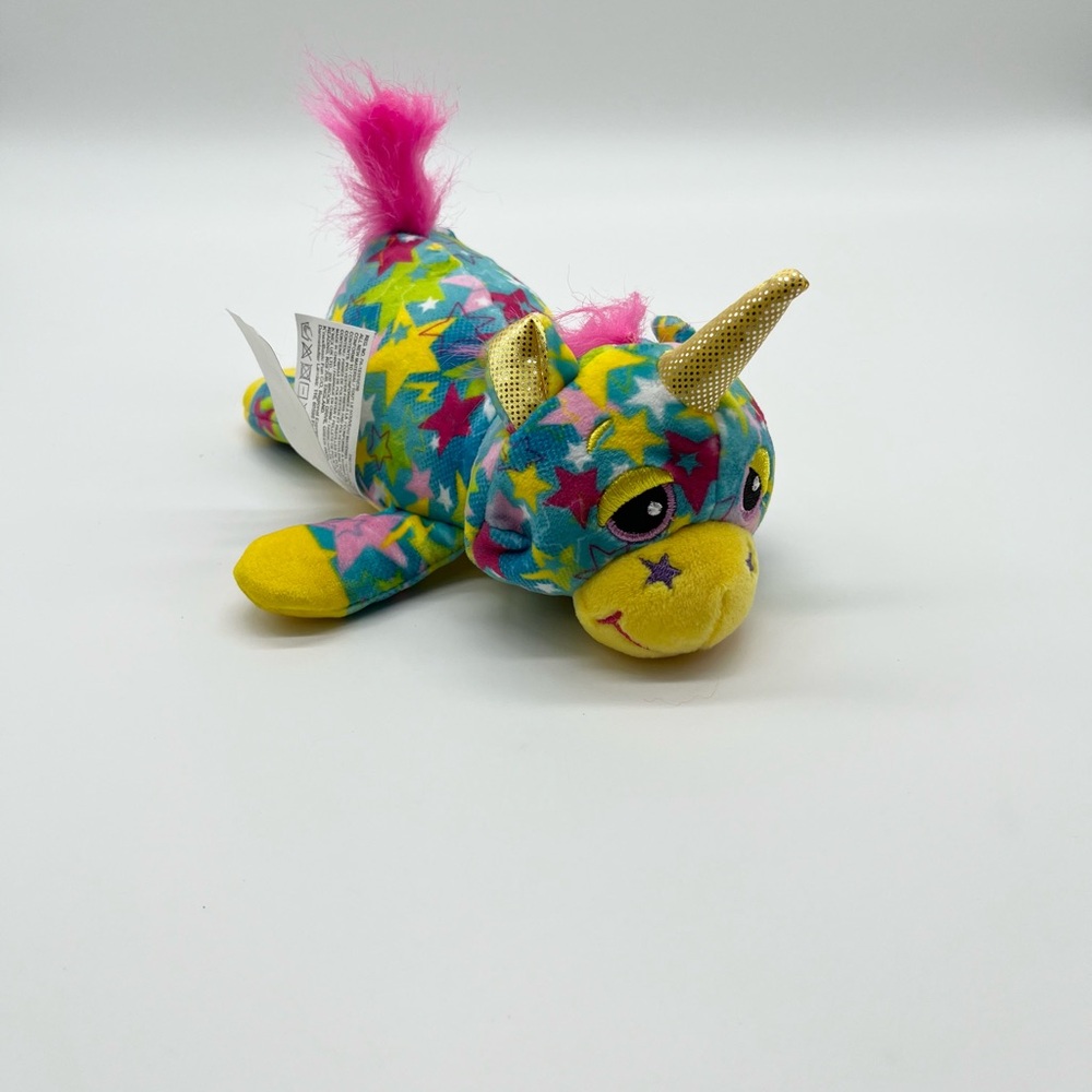 Cutetitos Unicornitos Star Bean Bag Plush Blue Pink Stuffed Animal Toy 2021